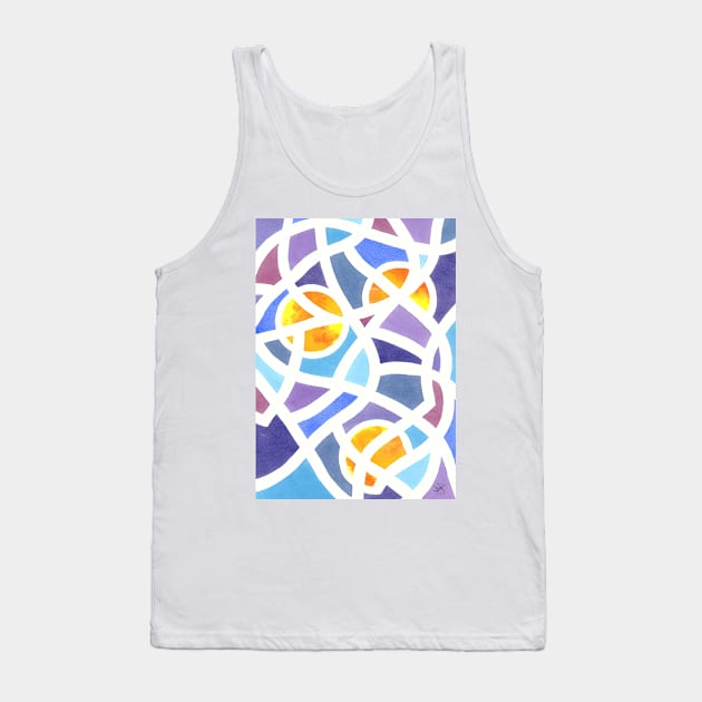 The Intimacy of Paranoia Tank Top by jamesknightsart